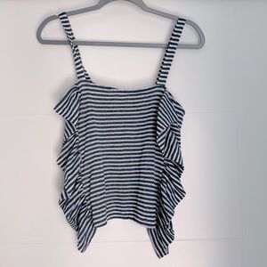 Mango striped tank top